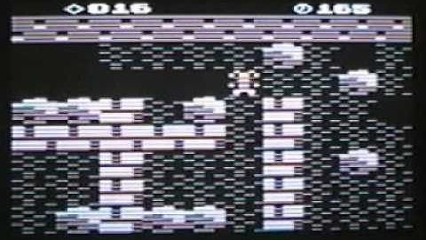 First Star Software - Atari VCS/2600 Boulder Dash footage