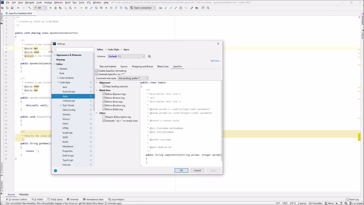 IC2 ApexDoc Enhancements - YouTube