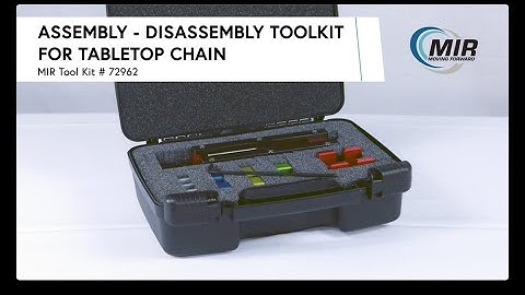 Table Top Chain Assembly Tool Instructions