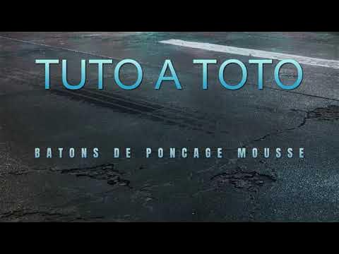 TUTO A TOTO BATONS DE PONCAGE MOSSE 