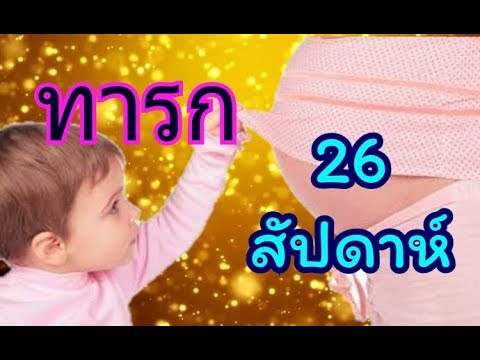 วีดีโอ: การตั้งครรภ์ 26 สัปดาห์: ความรู้สึก พัฒนาการของทารกในครรภ์