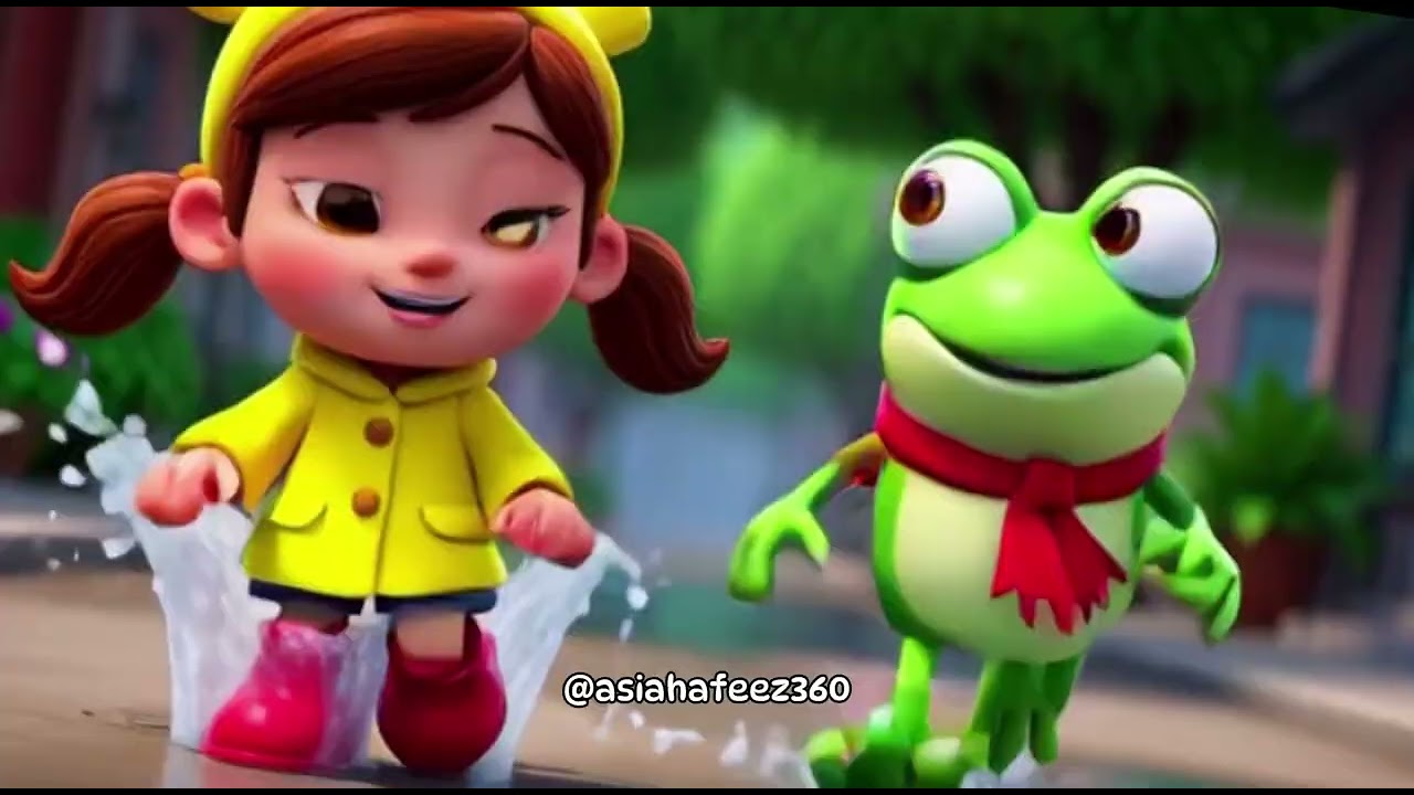 “A Rainy Day Adventure with Margo & Froggy 🌧️🐸 | Fun Kids Cartoon Story”