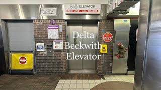 Platform Elevator at Quincy Center Station: Quincy MA 