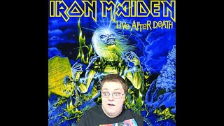 Millennial Reacts To Iron Maiden Iron Maiden Live After Death