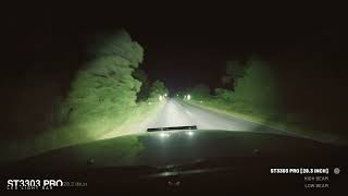 STEDI ST3303 Pro LED Light Bar - 28.2 inch | Driving Footage