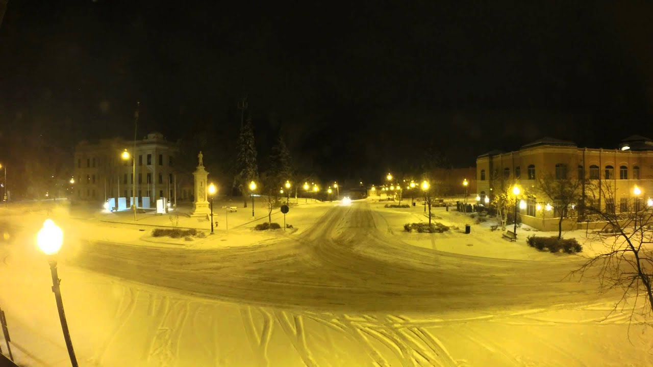 Denison, IA first snow winter 2015, November 15, 2014 YouTube