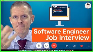 Full English Interview Conversation for Software Engineer Job (Easy & Hard Lessons) screenshot 5