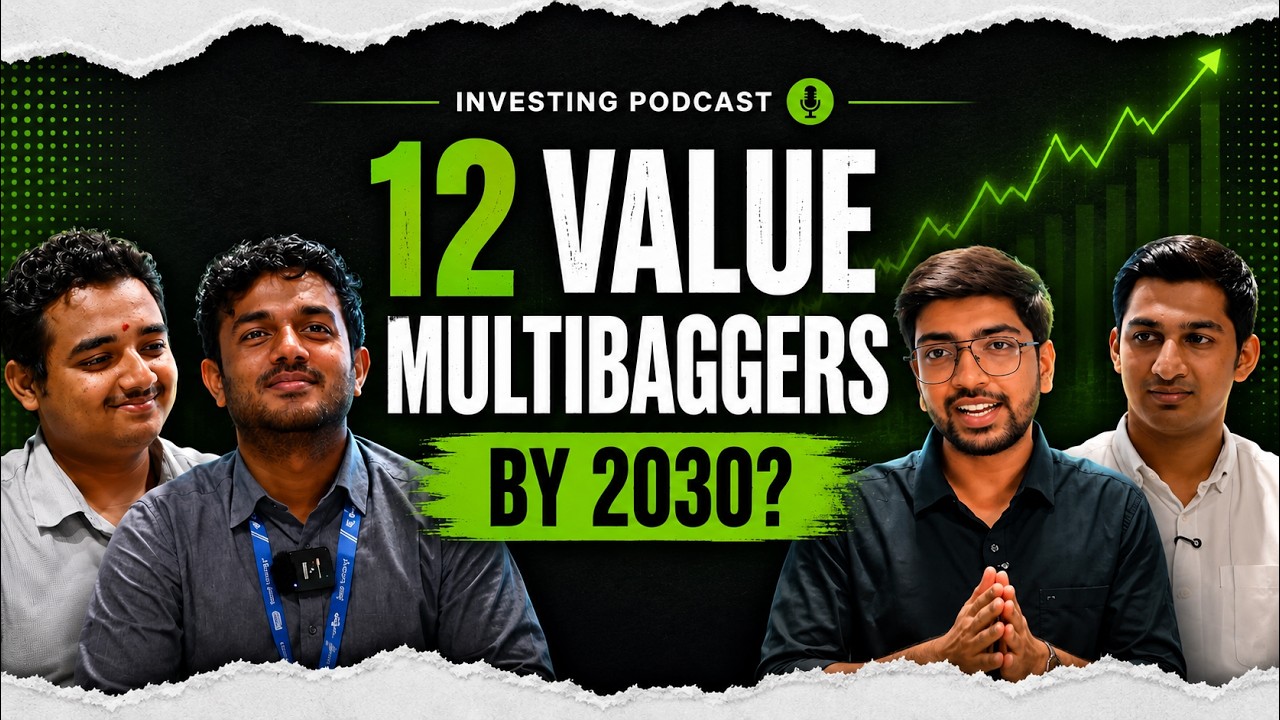 4 Sectors, 12 Stocks: The 2030 Multibagger Value Portfolio?