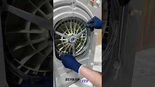 Easy DIY washing machine bearing replacement. Save time and money with this quick guide! #Repair