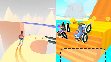 Sky Roller vs Scribble Rider #1 | Gameplay Android/iOS Mobile Game