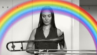 HOW TO PLAY HIGH ON TROMBONE with Over the Rainbow // Lesson and PlayAlong // Includes Sheet Music!