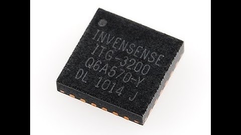 Arduino and Digital Gyroscope ITG3200