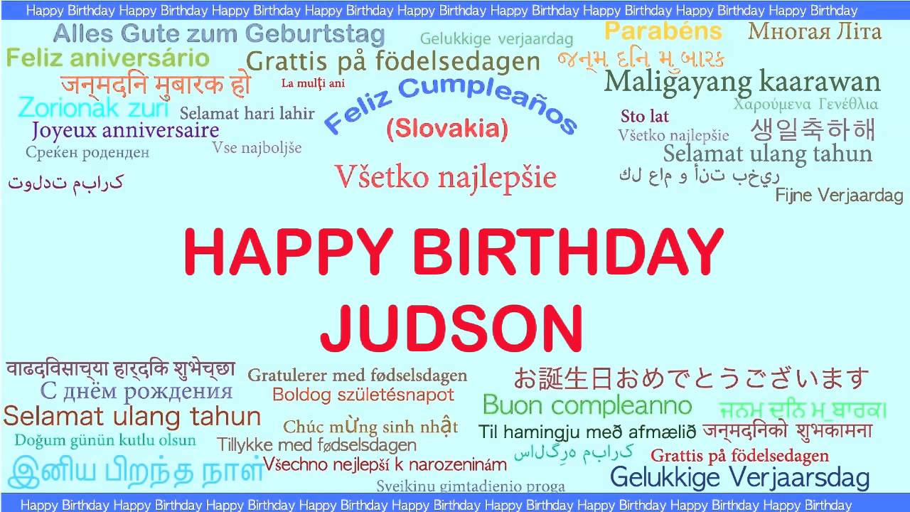 Judson Languages Idiomas - Happy Birthday, image size:1280x720