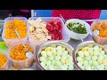 Amazing ! 10 Street Food in Vietnamese Traditional Market - Lang Cha Ca Market