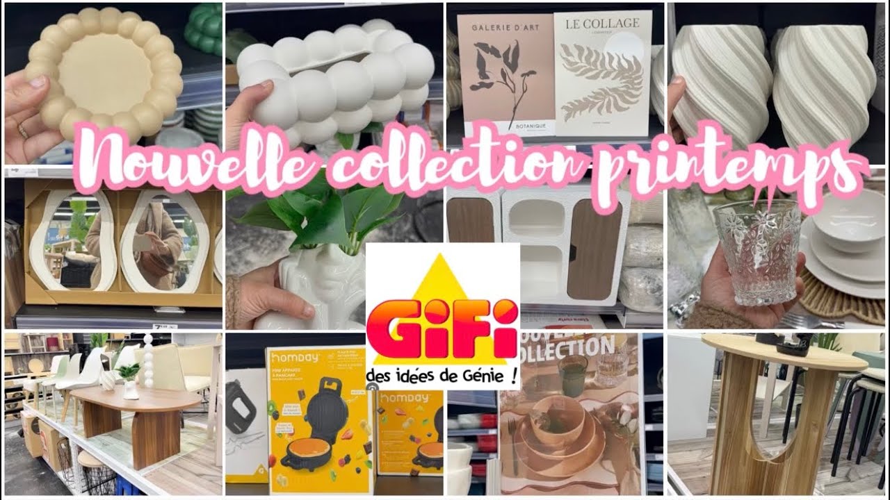 GIFI NOUVELLE COLLECTION PRINTEMPS 6 MARS 2026
