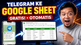 BYE BYE WHATSAPP! System Input Data Dari TELEGRAM Ke GOOGLE SHEET GRATIS