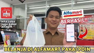 How to Shop at Alfamart and Alfagift Using Points