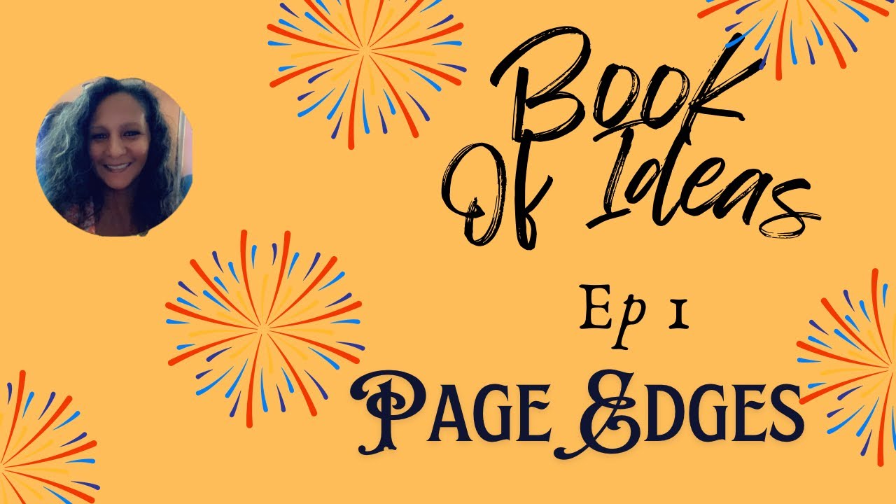 Edges Using Hand Book Of Ideas - Ep 1 | Page Edges using Hand Punches #bookofideas - YouTube