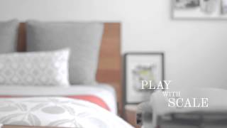 AphroChic Chic Tip: Layering Pattern In The Bedroom