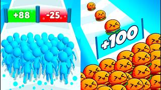 Count Masters Vs Food Run 😉😝😜 Walkthrough All New Max Update Mobile Tiktok Gameplay GF5237