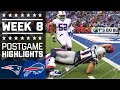 Patriots vs. Bills | NFL Week 8 Game Highlights