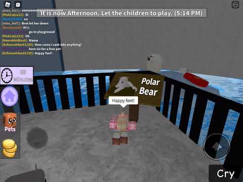 Roblox Daycare Center I Turn Into A Baby Youtube - roblox daycare center polar bear