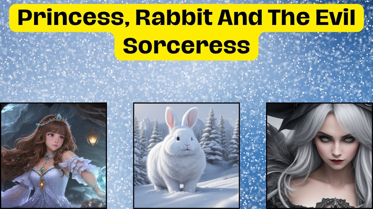 Snowball Rabbit Princess Tale of Princess Seraphina, Snow Bunny and Sorceress | Whimisical ...