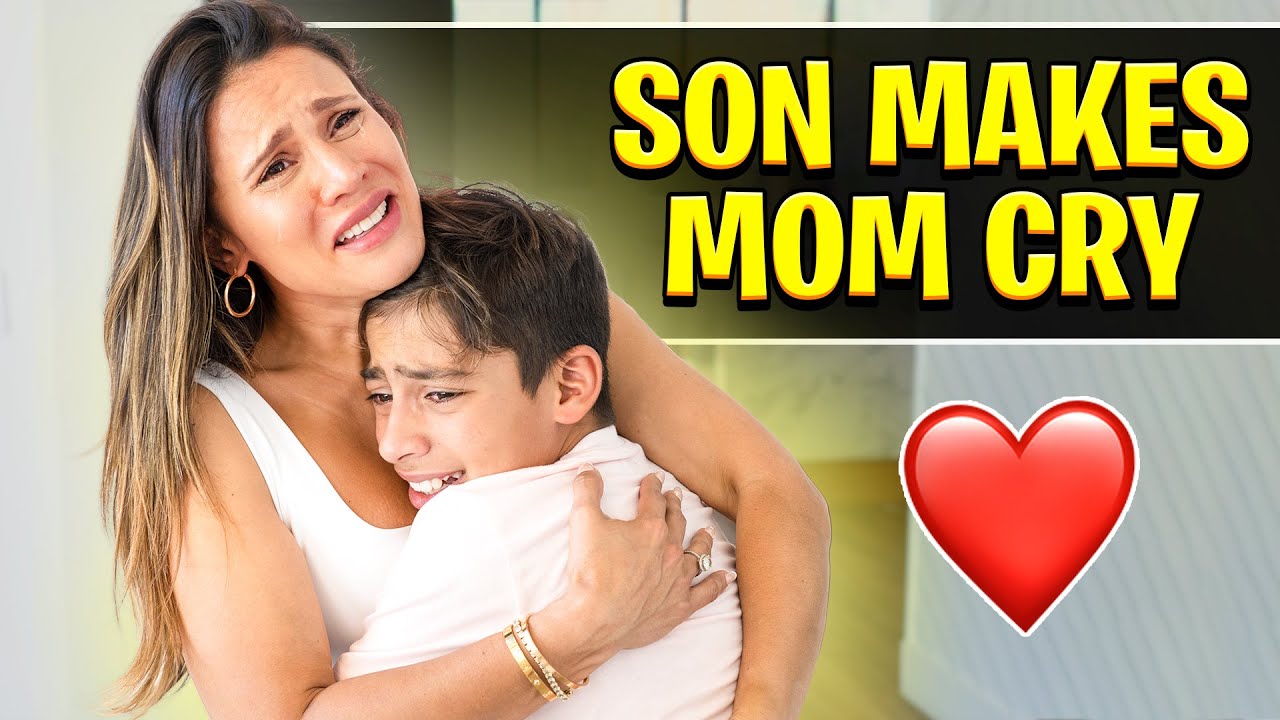 Son Leaves His MOM in Tears.. (SHOCKING)