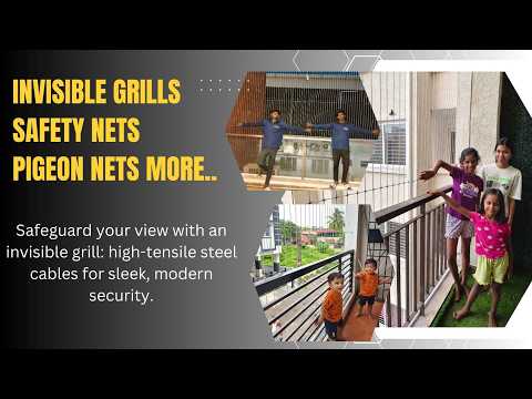 Elevate Your View: Premium Invisible Grills at Brigade Apartments, Chennai