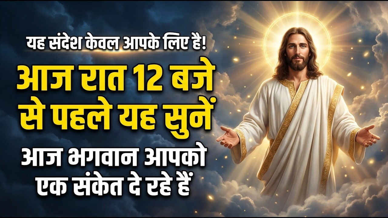 अगर यह वीडियो आपके सामने आया है तो यह परमेश्वर का संकेत है | आज रात 12 बजे से पहले सुन लो
