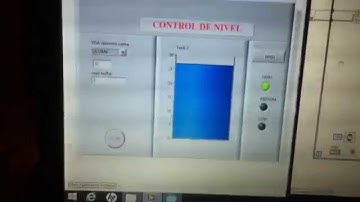 control de nivel de caudal con labview y arduino usando Sensor Ultrasonico