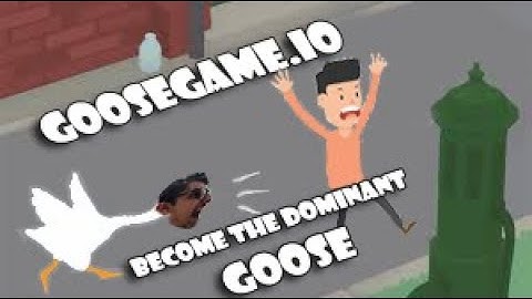 Getting 1st place in GooseGame.io | GooseGame.io | Goose Game.io Gameplay | Crazy .Io Games |