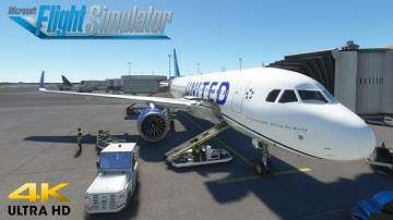 MSFS - Los Angeles to San Francisco | A320NEO United | AMAZING Realism!