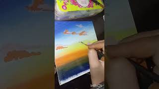 #shortsfeed #shortsviral #creative #art ##aksharapodugu #Akshara #painting scenery.