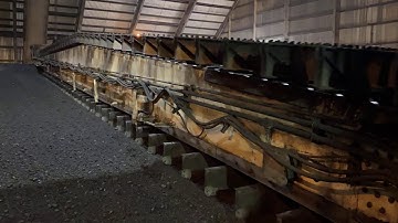 AMECO Group - Portal Reclaimer: Focus on the reclaimer paddles (time-lapse)