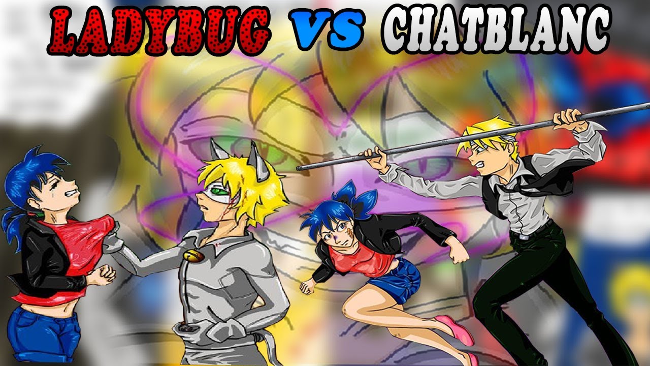 LADYBUG VS CHAT BLANC | Miraculous Ladybug Comic | Fandub Latino | AdrienDub