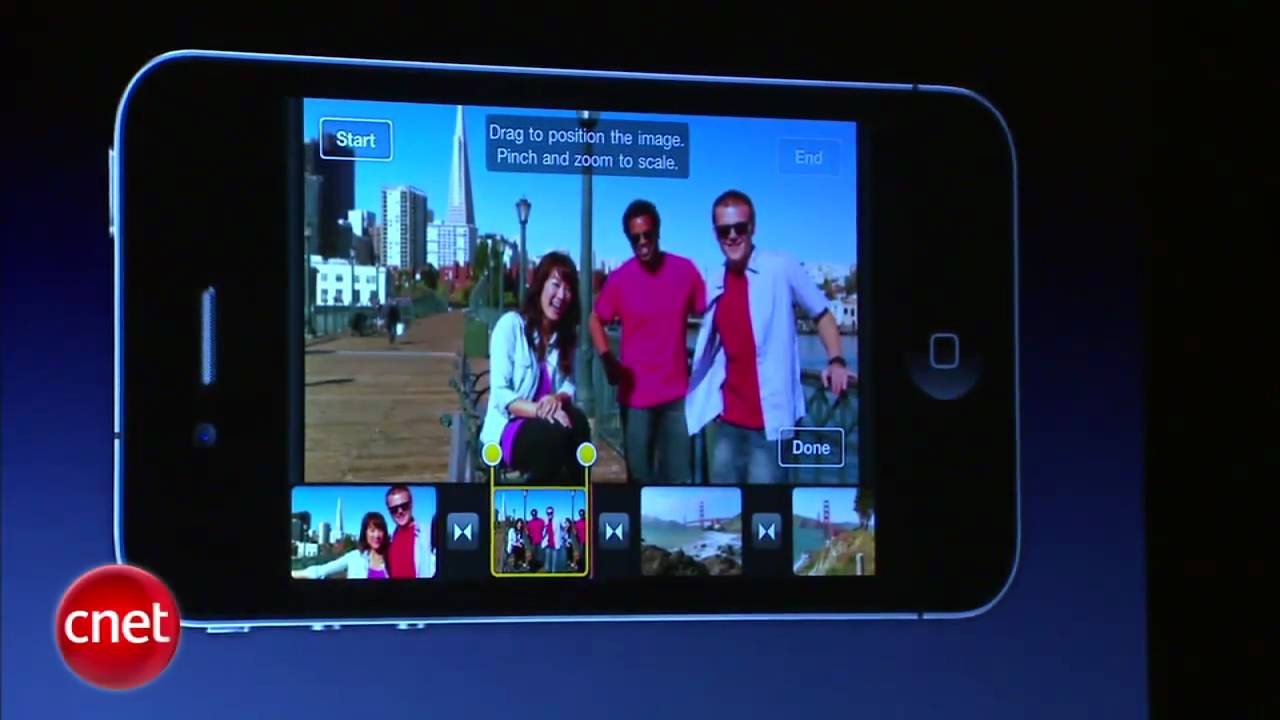 iPhone 4: Kameran och iMovie