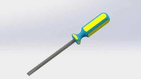 SolidWorks Tutorials: Screw Driver