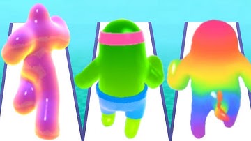 BLOB RUNNER 3D vs JOIN BLOB CLASH 3D vs JELLY RUNNER 3D