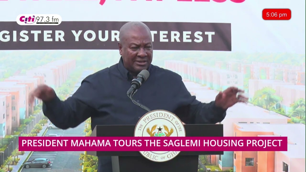 President Mahama Announces New Deadline for Saglemi Affordable Housing Project | Ghana News