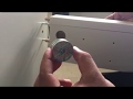 How to fix the IKEA MALM BED FRAME SCREW - YouTube