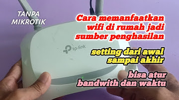 Wi-Fi di rumah, bisa bikin voucheran tanpa mikrotik | GB channel