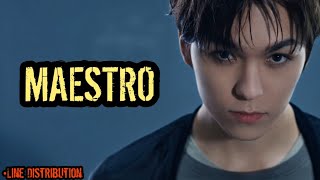 SEVENTEEN - MAESTRO (Line Distribution)