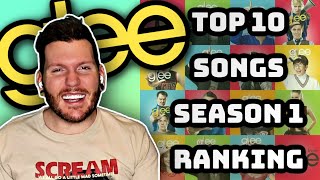 GLEE Season 1 Top 10 Songs RANKED