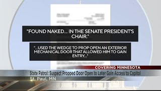 Minnesota man faces burglary charges for naked break-in, arrest at state capitol