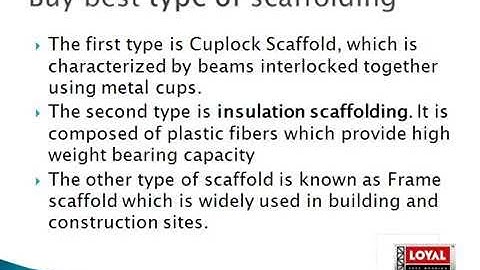 Buy the best scaffolding and stair access towers