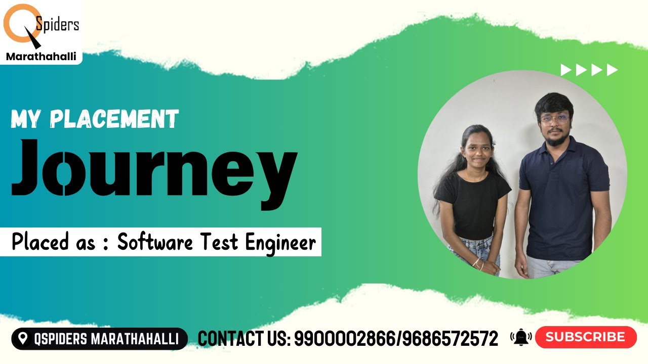 My Placement journey as Software Test Engineer from QSpiders ...