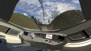 Railway - Train VR - 360 3D screenshot 5