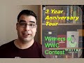 3rd Year on YouTube Tour (My Gear to Film Watches) and Winners of Whitby Watch Co Contest!