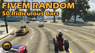 50 Ridiculous Random Cars - GTA FiveM Random More №33